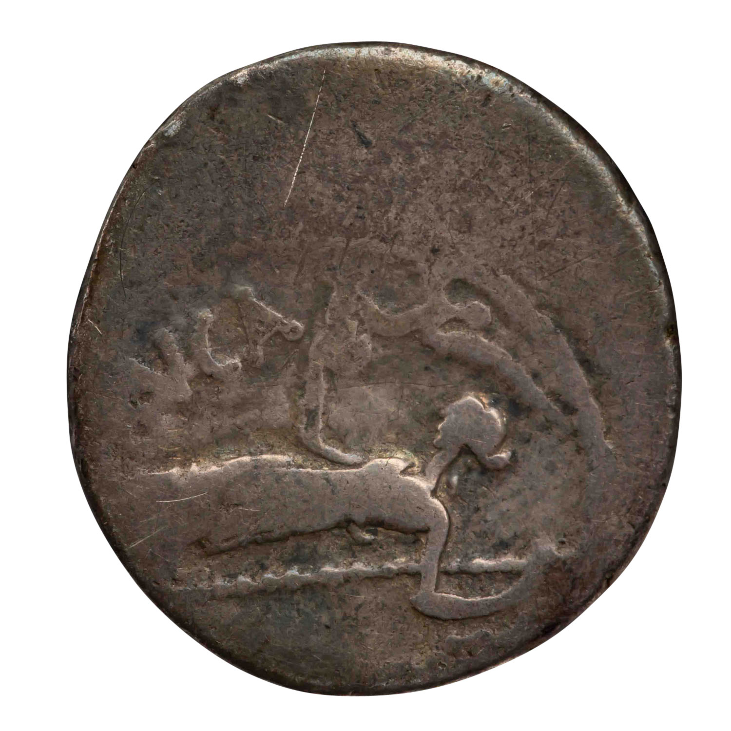 Römische Republik - Denar 44 v.Chr., L. Aemilius Buca, - Bild 2 aus 3