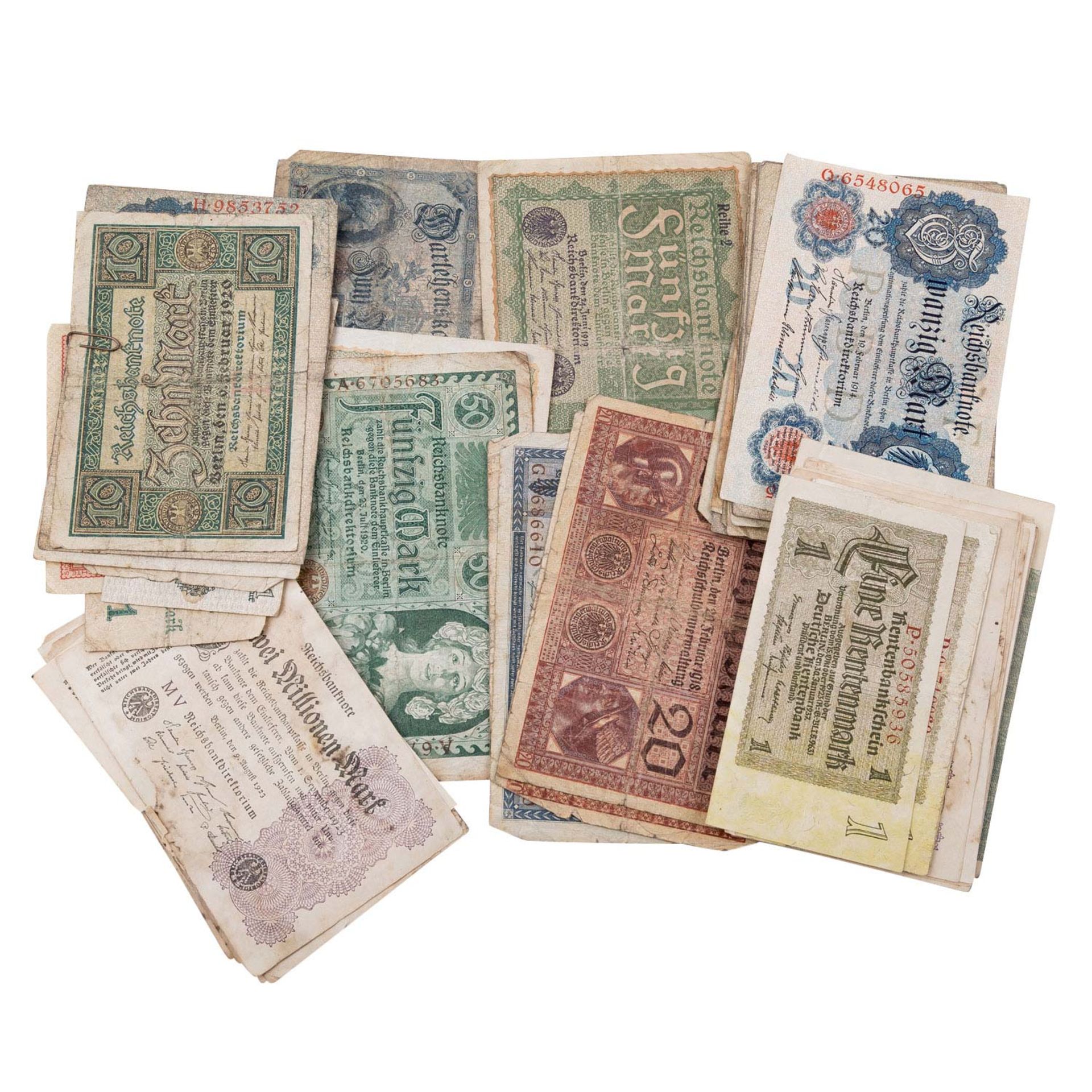 Ca. 200 - 250 Noten, meist Deutsches Reich, etwas - Image 3 of 4