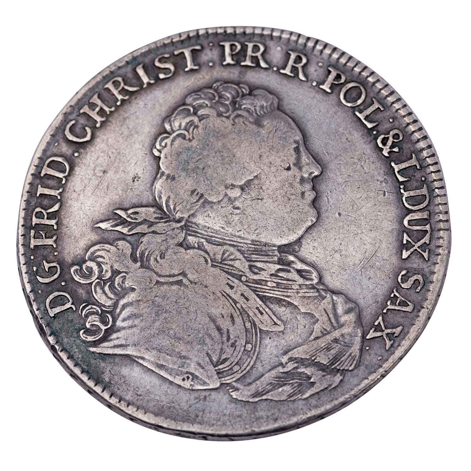 Polen/Sachsen - 1 Taler Friedrich Christian 1763/FWôF, ss-,  - Bild 2 aus 2