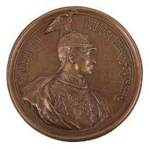 Dt. Kaiserreich - Bronzegußmedaille o.J. (1892), 375 Jahre Reformation