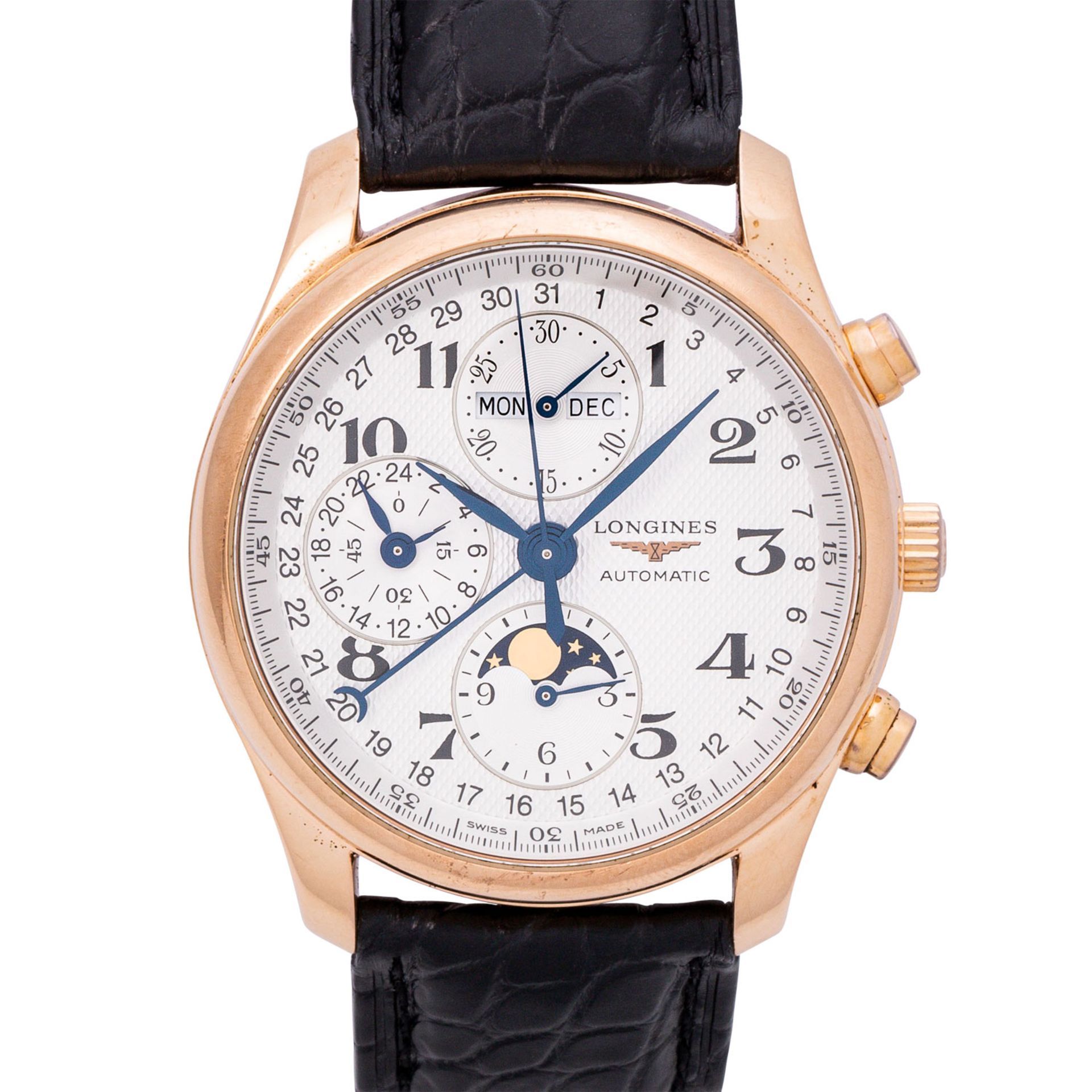 LONGINES Master Collection Volllkalender Ref. L2.673.8.78.3 aus 2020.