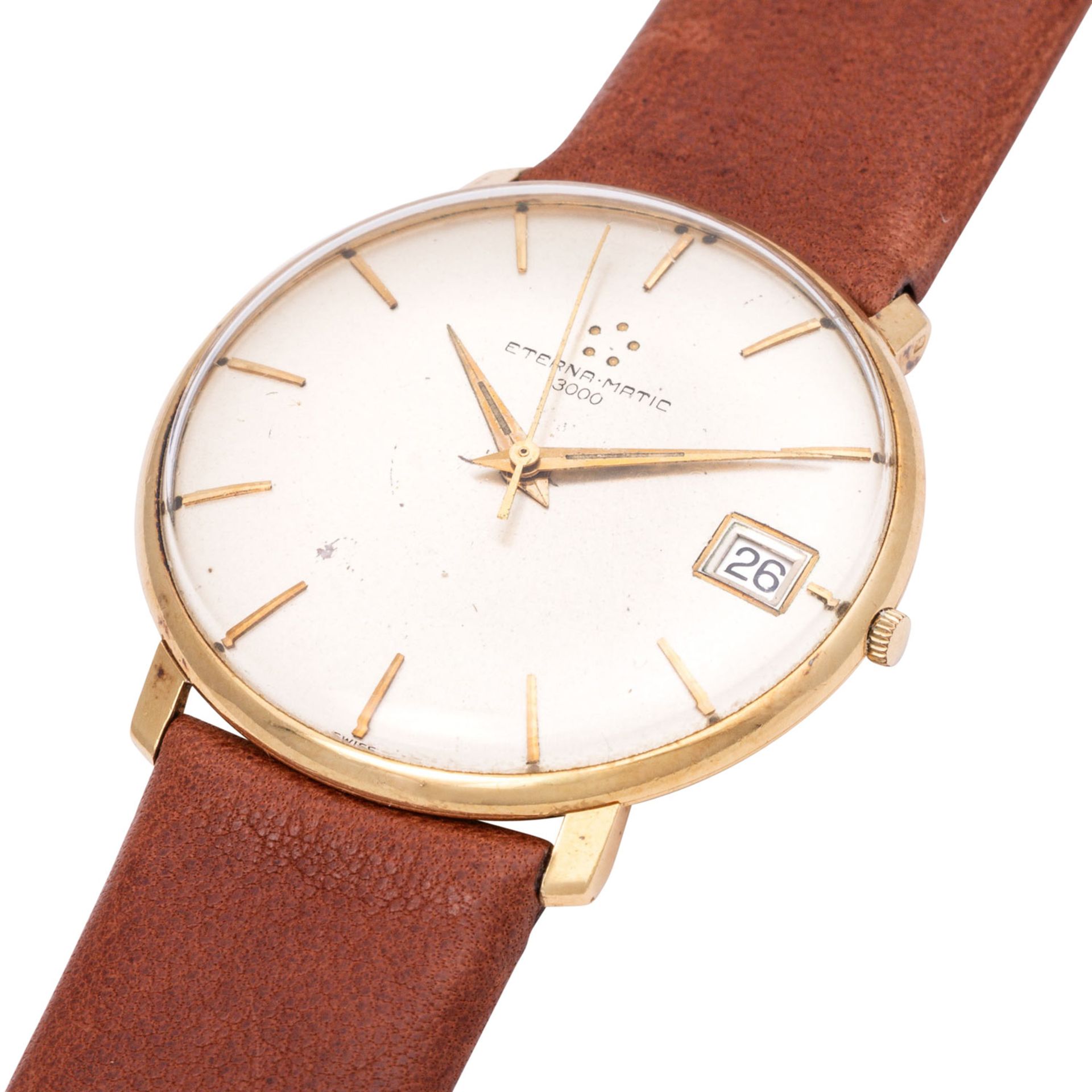 ETERNA-MATIC 3000 Vintage Herren Armbanduhr. - Bild 5 aus 7