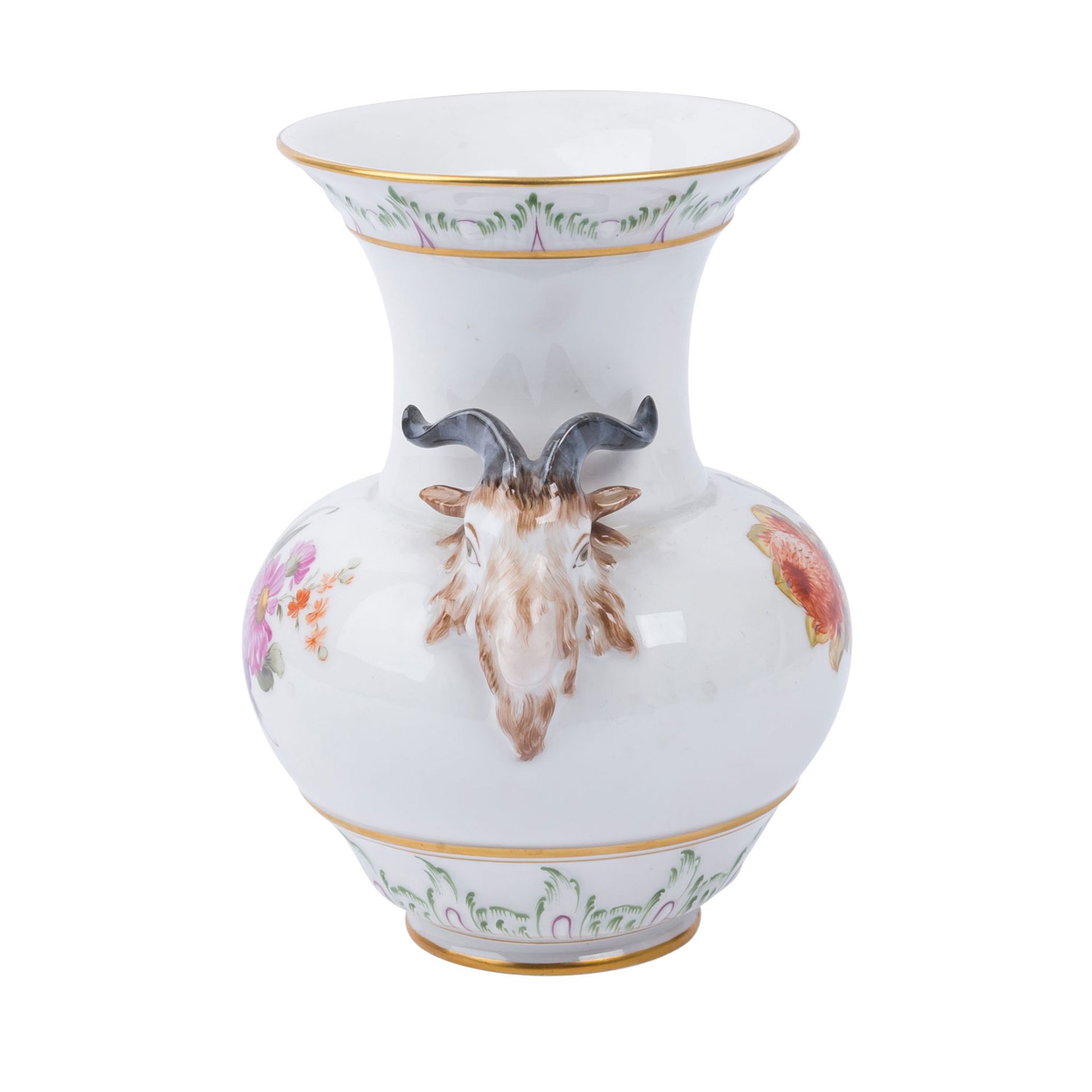 KPM "Widderkopf-Vase" 20.Jh. - Image 2 of 5