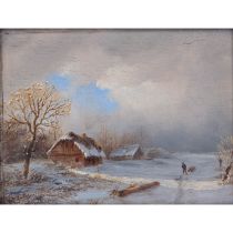 DYCKERHOFF, JACOB FRIEDRICH (Atributiert) 1774-1845 "Winter"