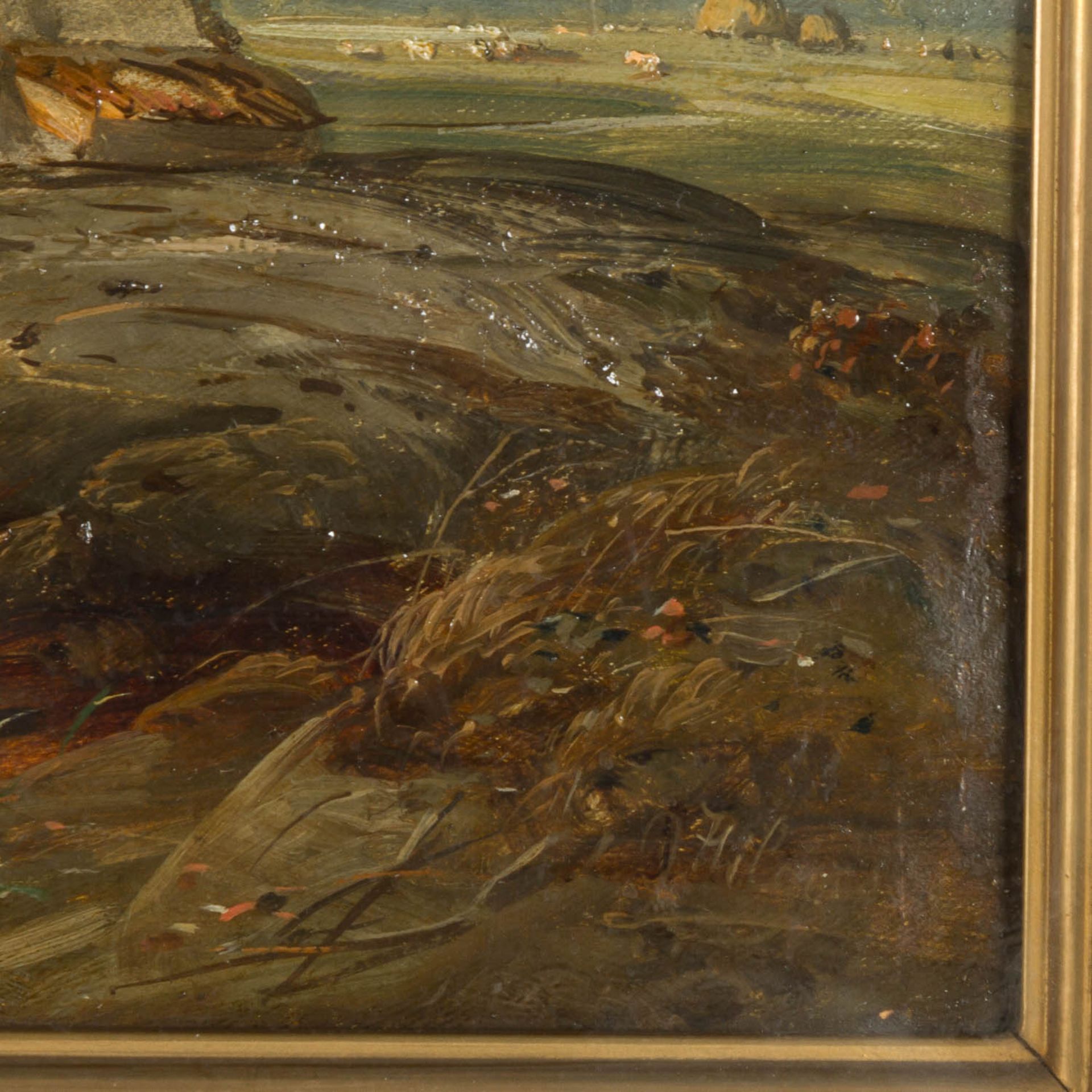 HILGERS, CARL (1818-1890) "Heimkehr der Fischer" - Bild 3 aus 4