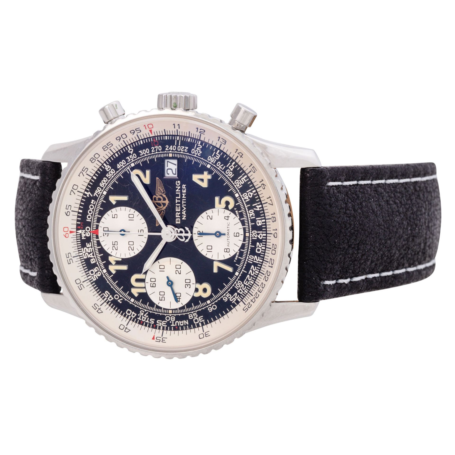 BREITLING Old Navitimer Ref. A13022-161 Herren Armbanduhr. - Bild 6 aus 8