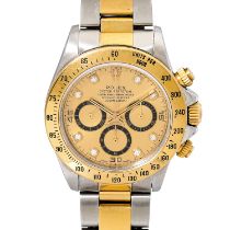 ROLEX Cosmograph Daytona "Zenith" Herren Armbanduhr, Ref. 16523. Aus 1998 (U-Serie).