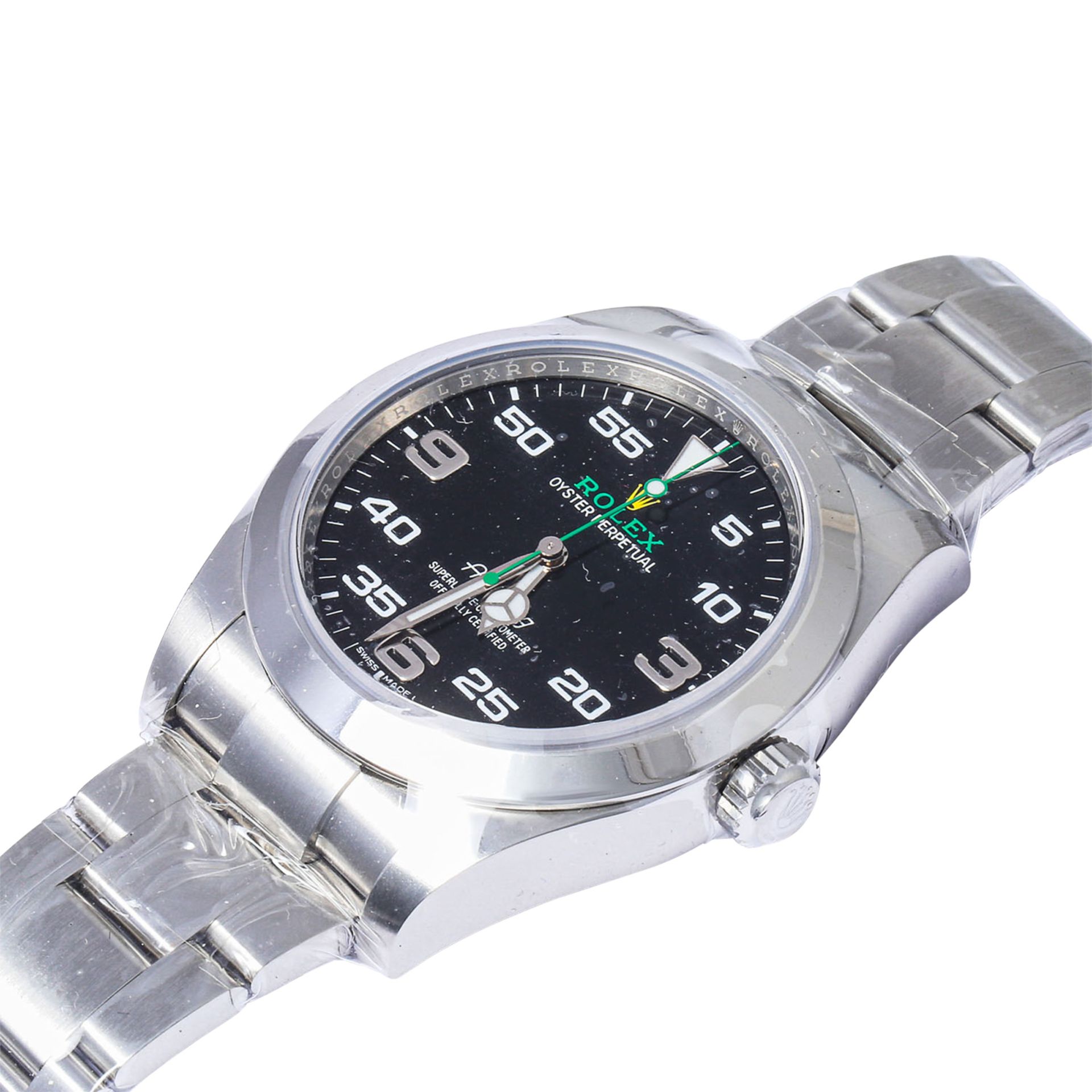 ROLEX Air King, Ref. 116900-0001. Armbanduhr. Eingestelltes Modell. - Bild 4 aus 7