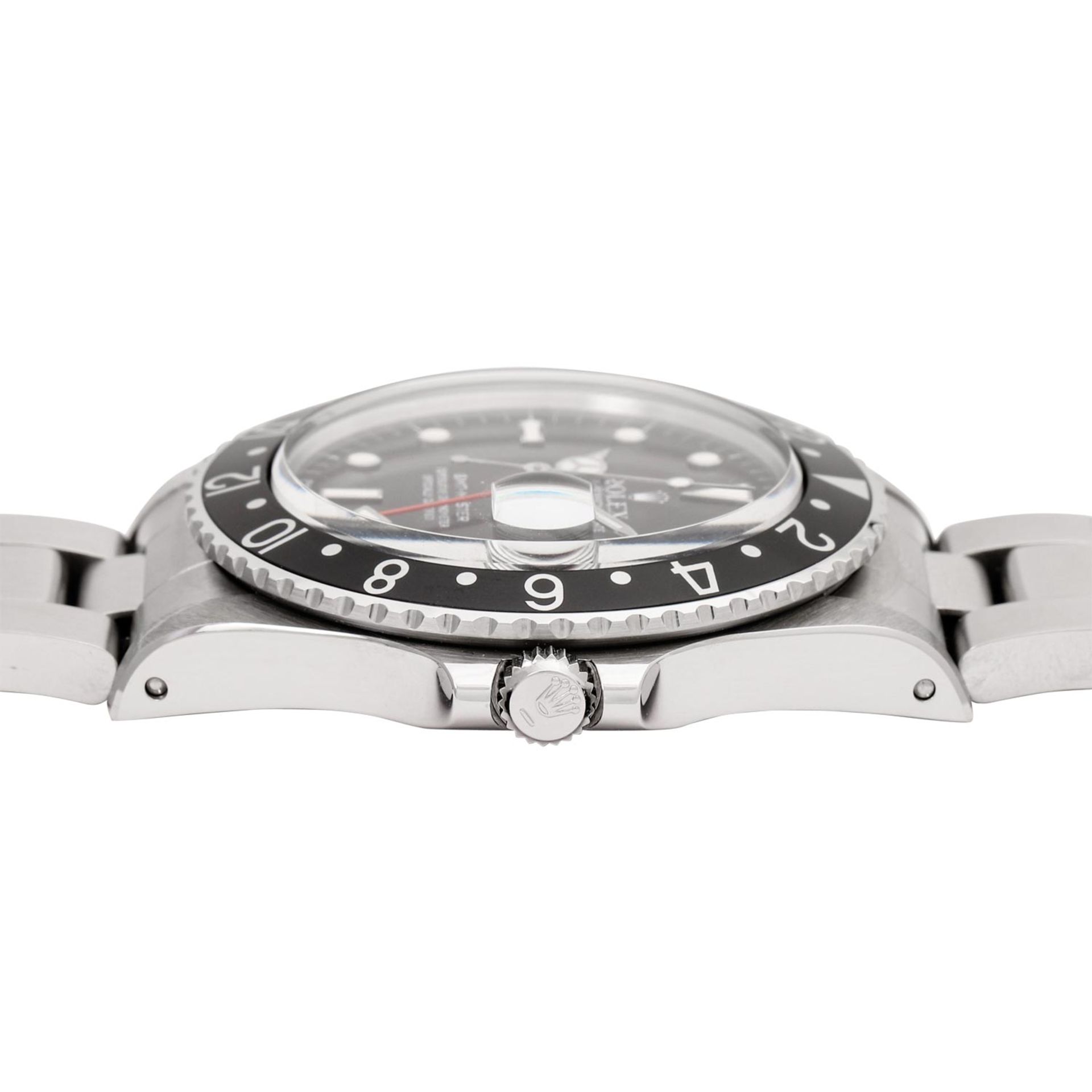 ROLEX Vintage GMT-MASTER "Stardust", Ref. 16750. Armbanduhr aus 1988. - Bild 3 aus 8