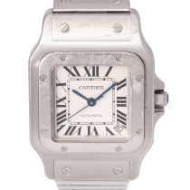 CARTIER Santos Galbée XL Automatik Ref. 2823 Herren Armbanduhr.