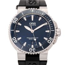 ORIS "Aquis Date" Herrenarmbanduhr.