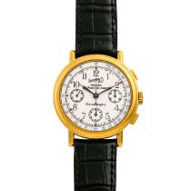 EBERHARD & CO. Vintage Chronograph, Ref. 34000 222. Herrenuhr.