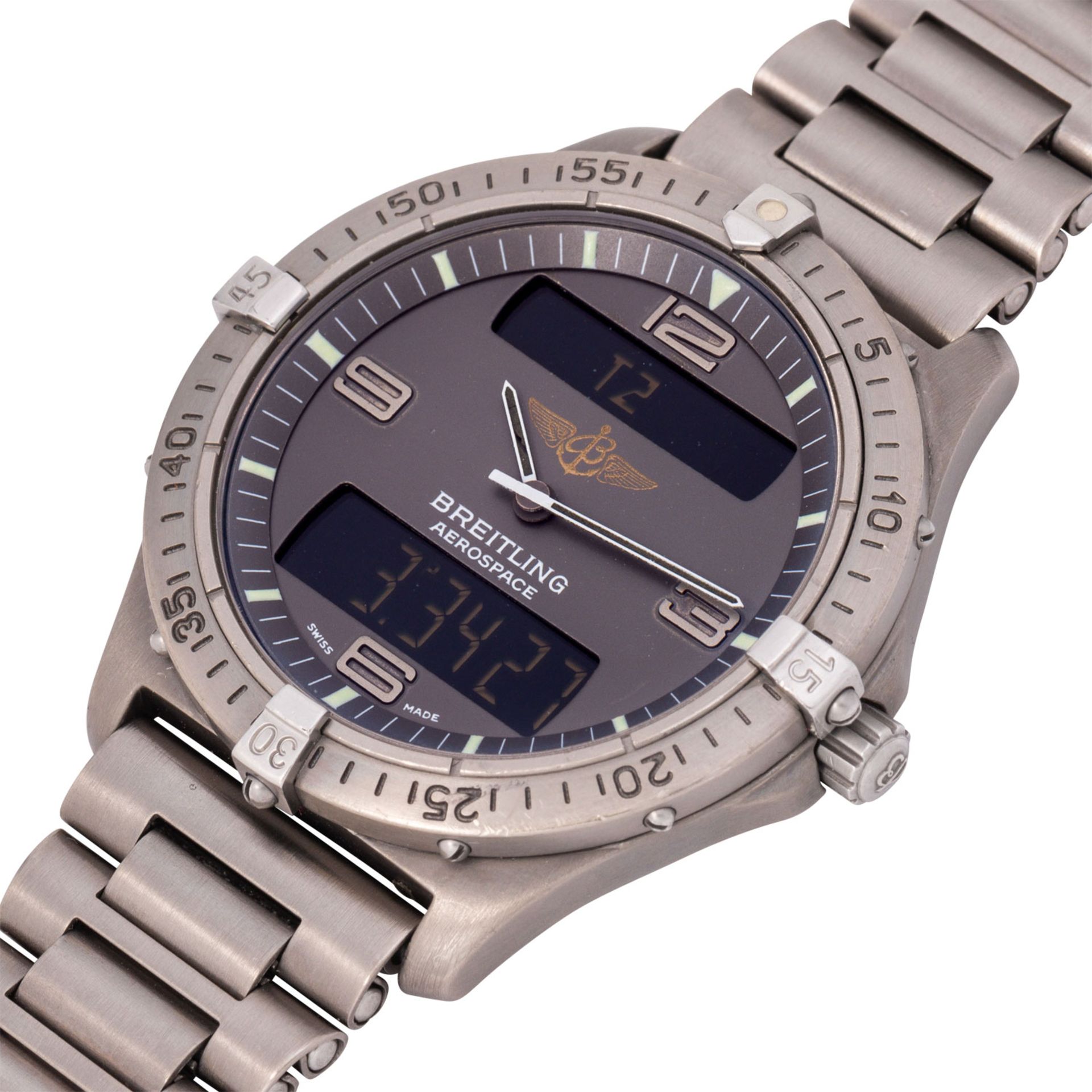 BREITLING Aerospace Titan Ref. E56062 Herren Armbanduhr von 1995.  - Bild 5 aus 8