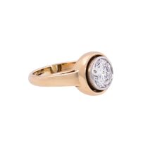 Ring mit Brillant ca. 1,20 ct,