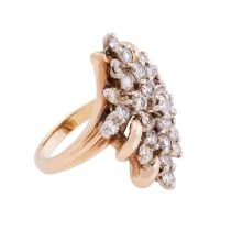 Ring mit Brillanten zus. ca. 1,6 ct,