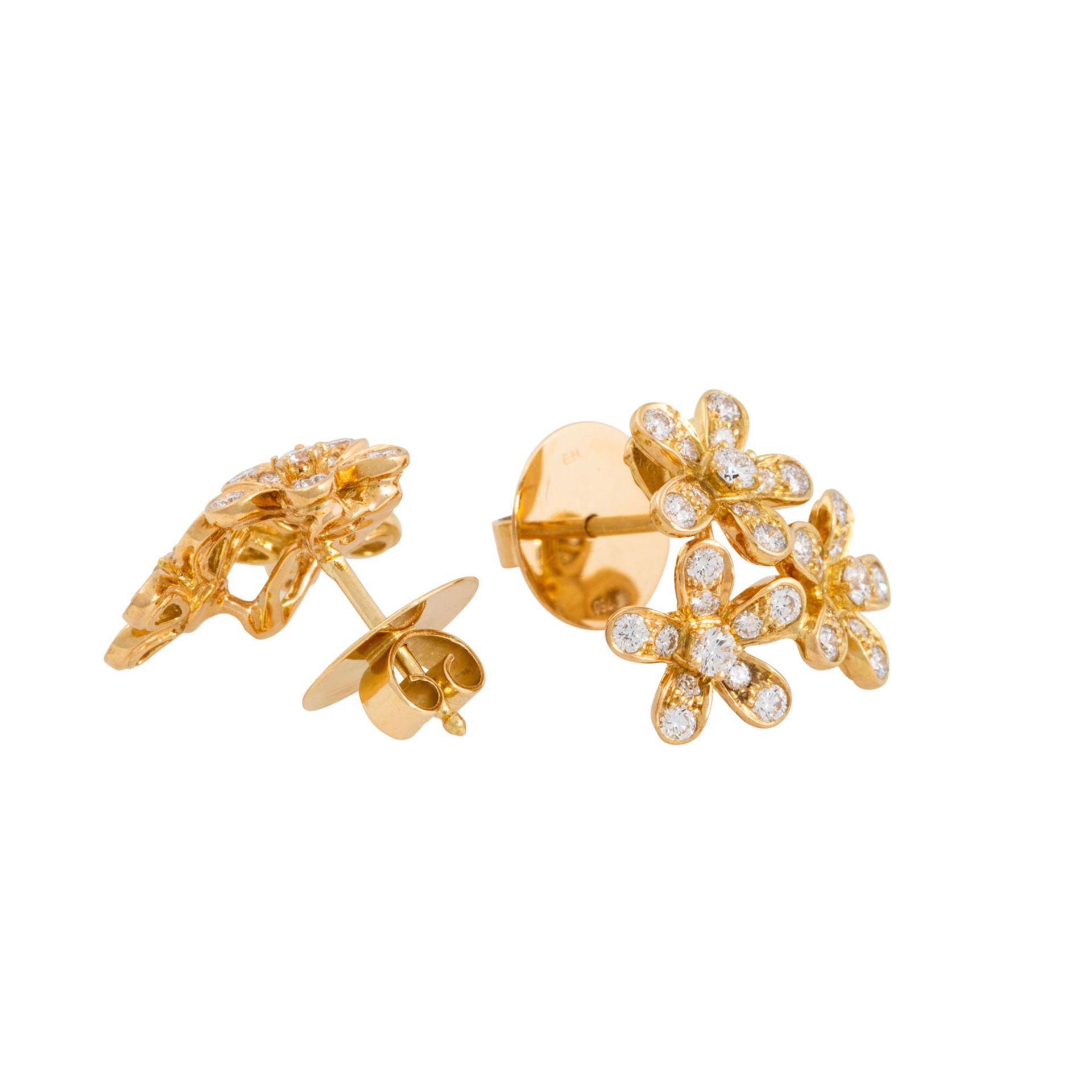 VAN CLEEF & ARPELS Ohrringe "Socrate" mit Brillanten ca. 1,32 ct, - Image 3 of 5