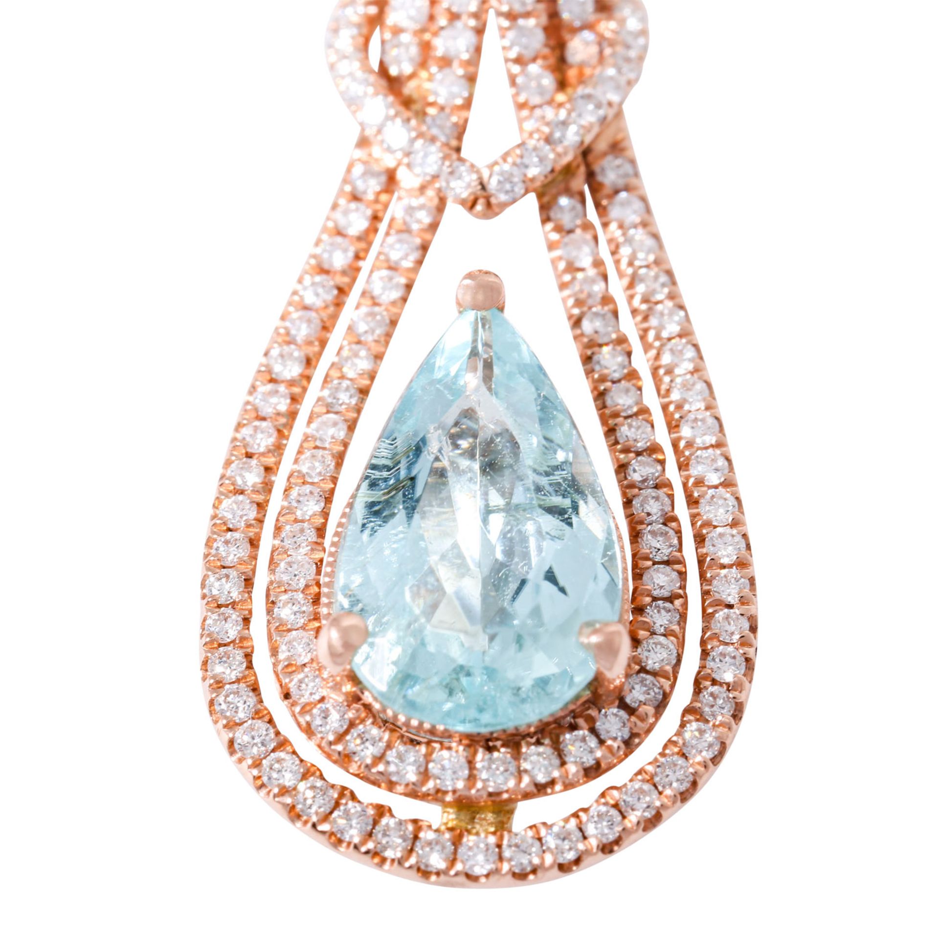 Dekoratives Collier mit Paraiba Turmalin von 2,99 ct - Image 6 of 7