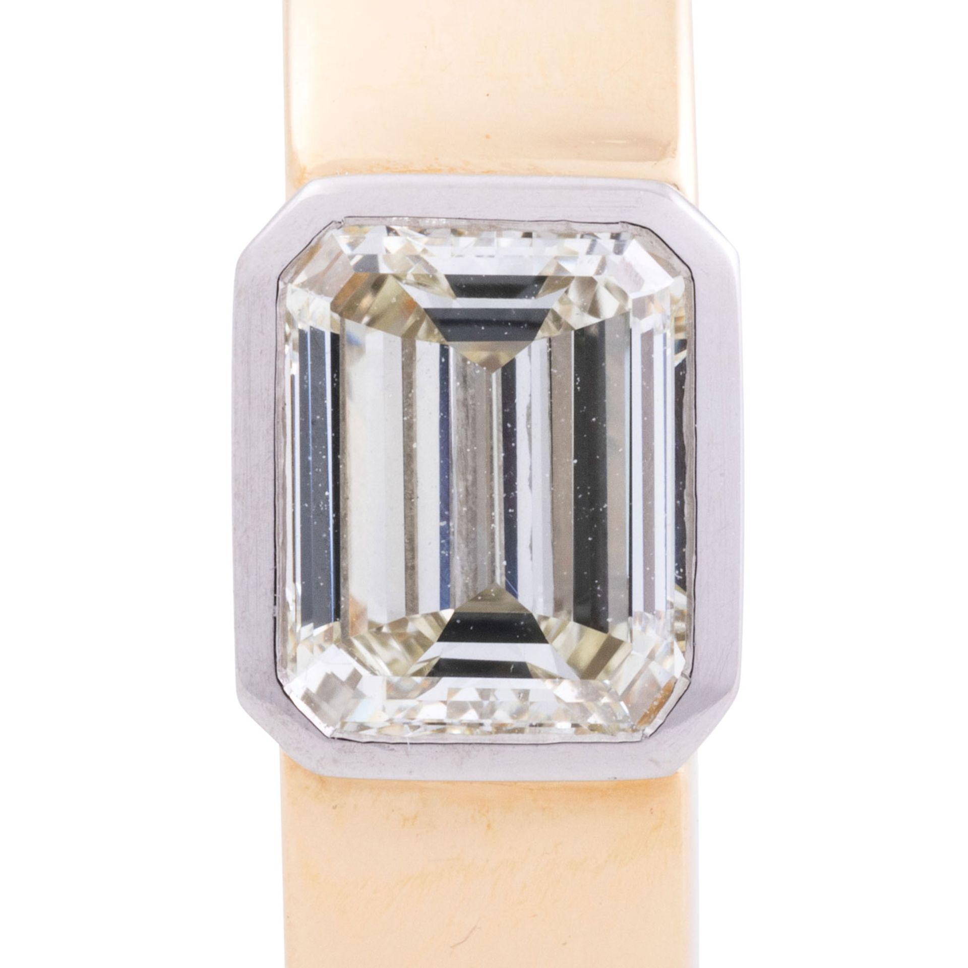 JACOBI Ring mit Diamant im Emerald-Cut 1,29 ct - Bild 5 aus 5