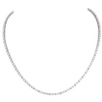 TIFFANY & CO Collier aus 128 Brillanten, zus. ca. 7,6 ct