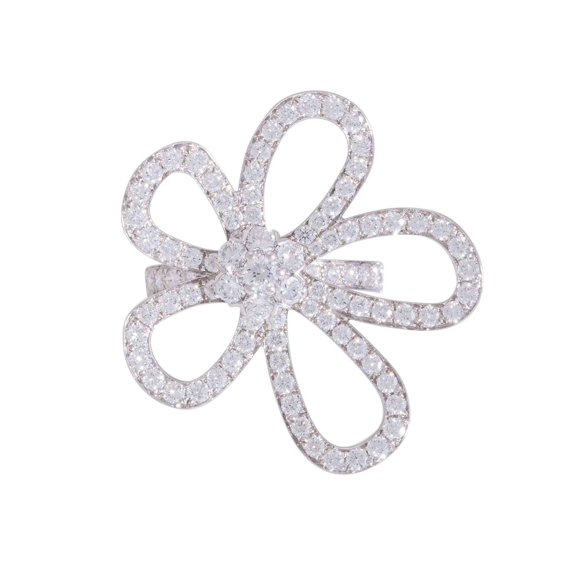 VAN CLEEF & ARPELS Ring "Flowerlace", - Bild 2 aus 5
