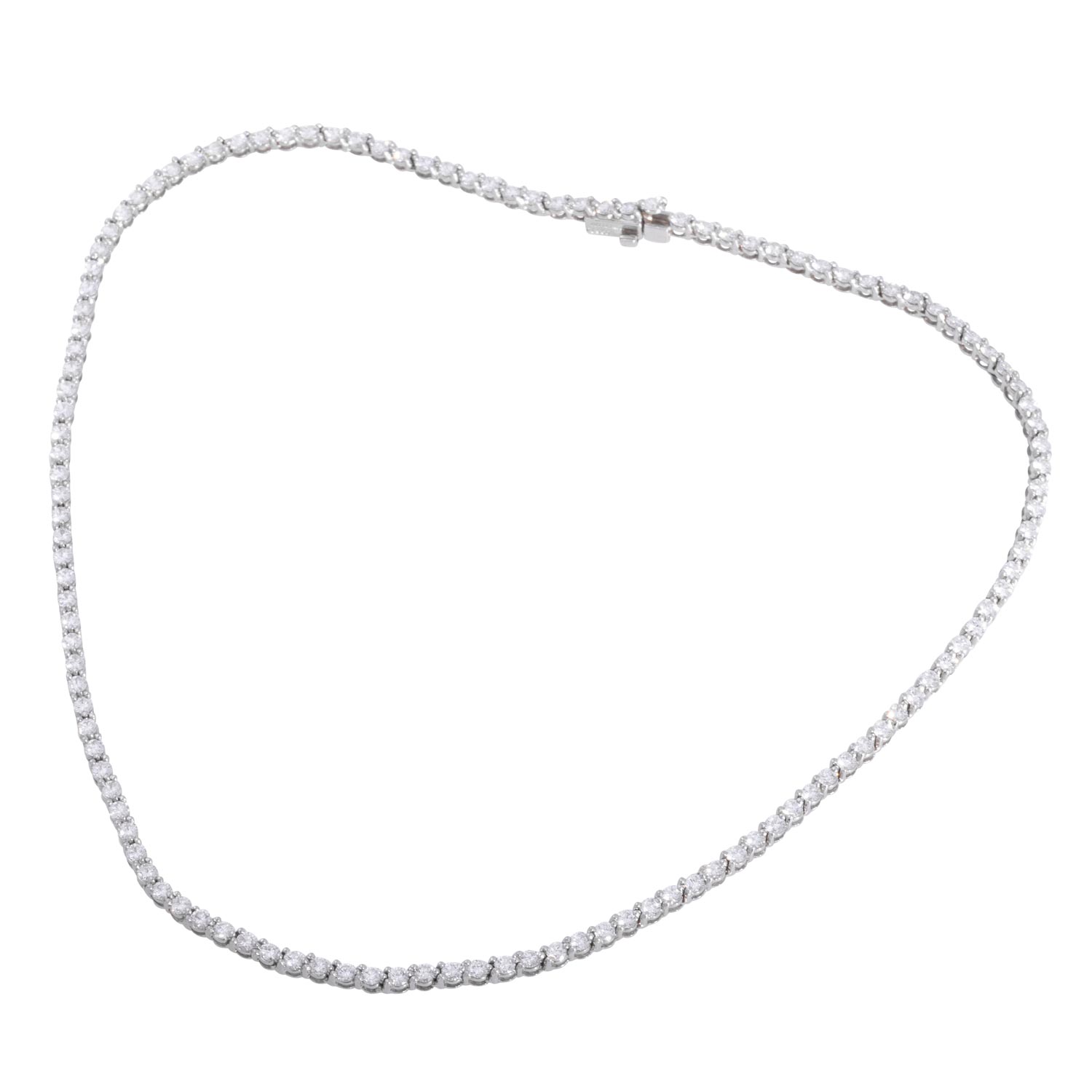 TIFFANY & CO Collier aus 128 Brillanten, zus. ca. 7,6 ct - Image 3 of 5