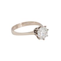 Ring mit Brillant von 2,00 ct,