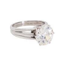 Ring mit Altschliffdiamant von 4,55 ct,