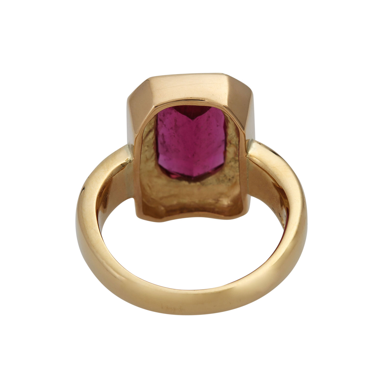 Dekorativer Ring mit hochfeinem Rubellit von ca. 4,0 ct - Image 4 of 5