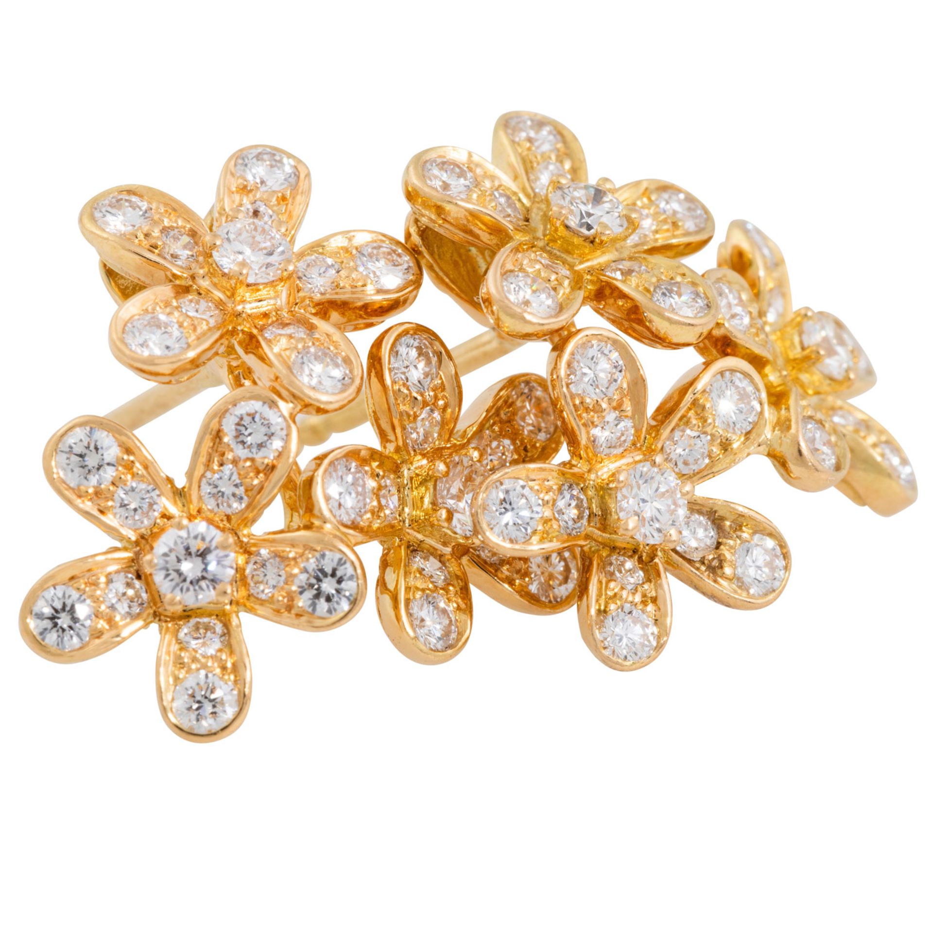 VAN CLEEF & ARPELS Ohrringe "Socrate" mit Brillanten ca. 1,32 ct, - Image 5 of 5