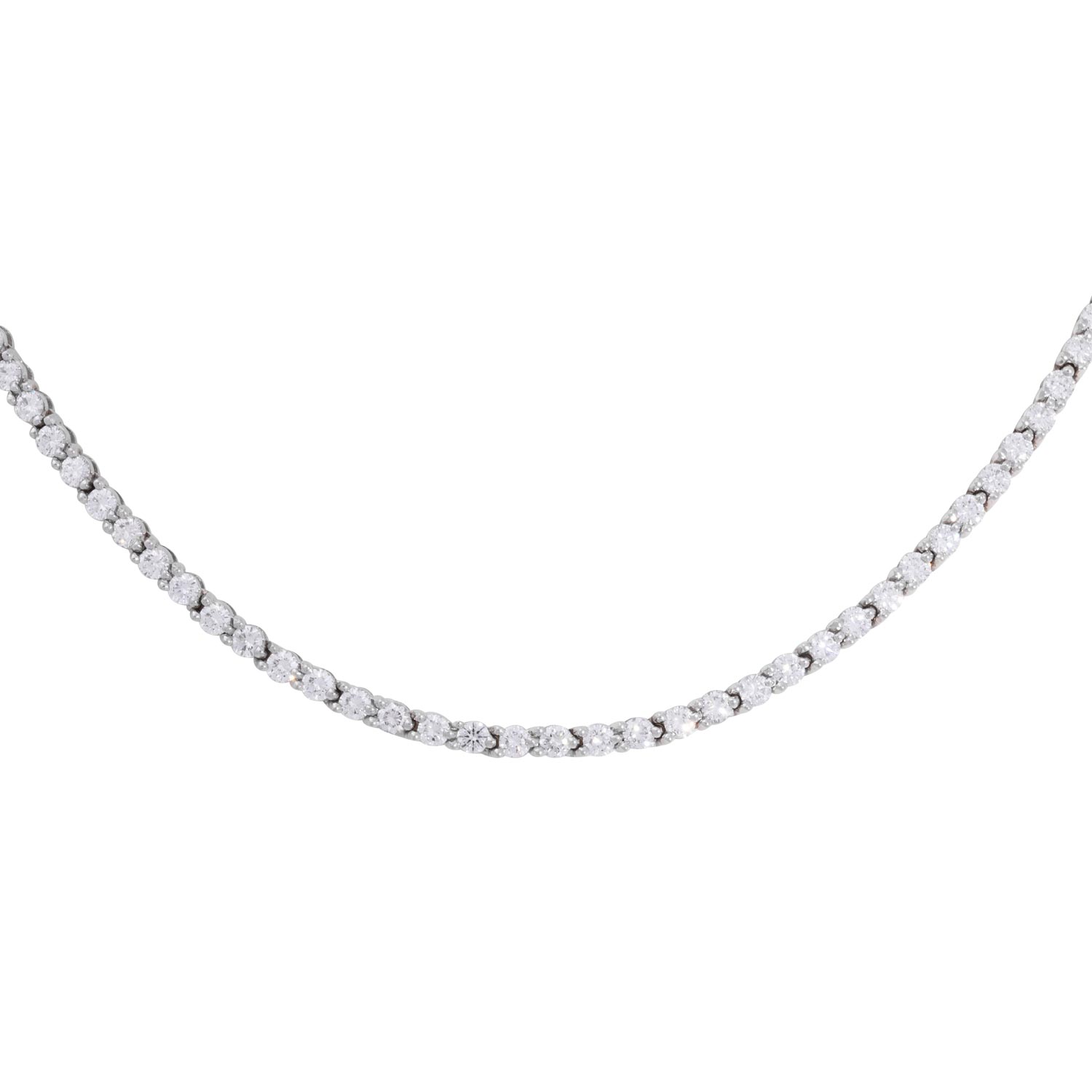 TIFFANY & CO Collier aus 128 Brillanten, zus. ca. 7,6 ct - Image 2 of 5