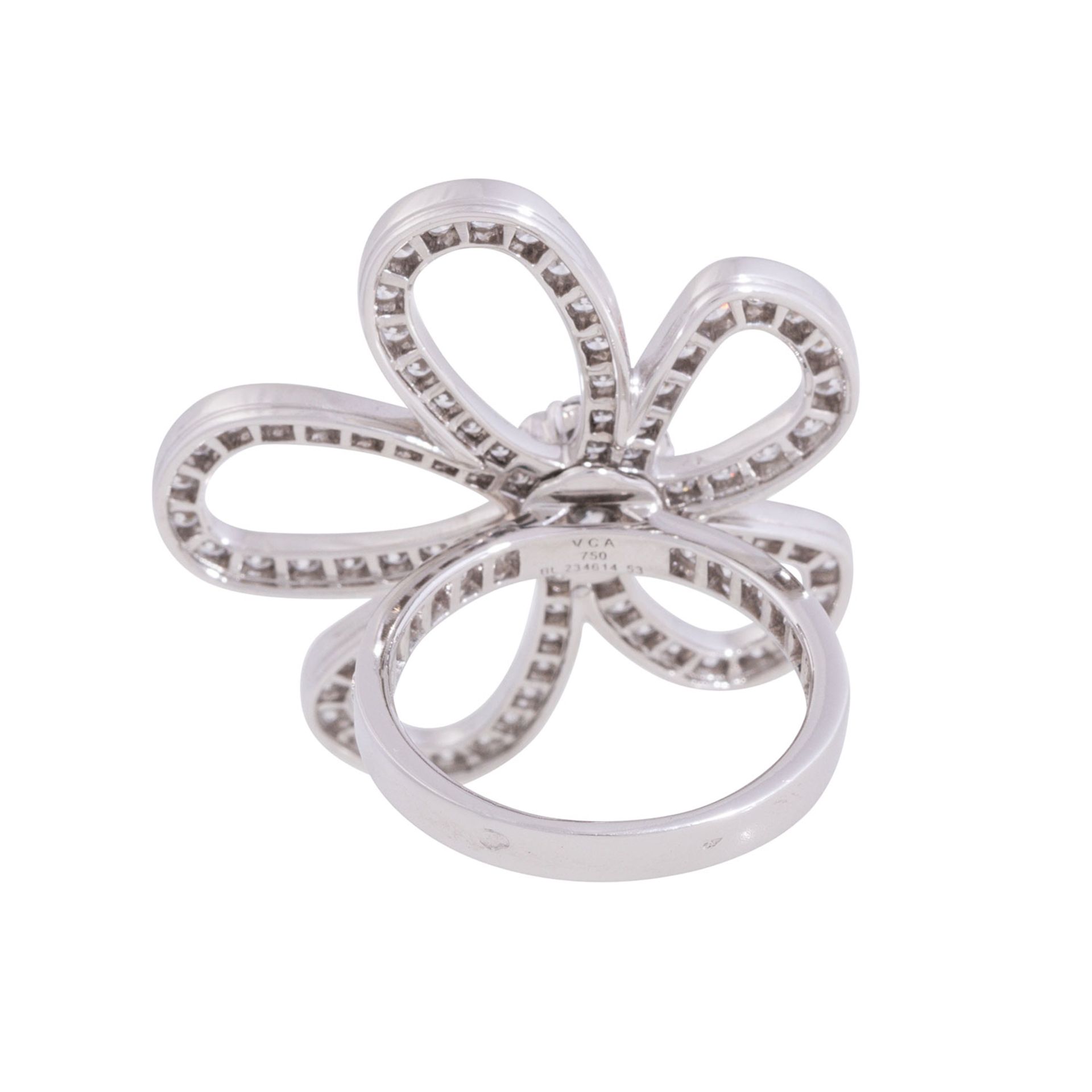 VAN CLEEF & ARPELS Ring "Flowerlace", - Bild 4 aus 5