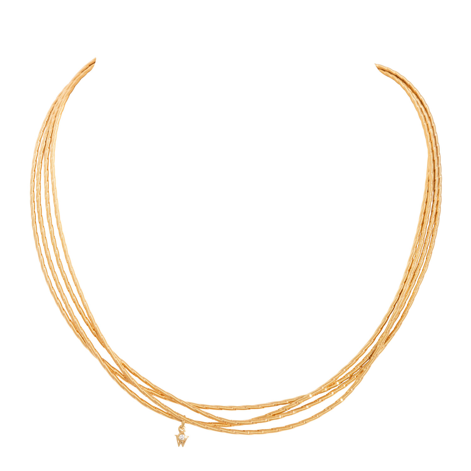 WELLENDORFF Collier "Sonnenglanz" mit Brillant von 0,1 ct,