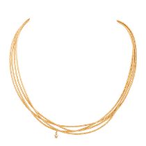 WELLENDORFF Collier "Sonnenglanz" mit Brillant von 0,1 ct,