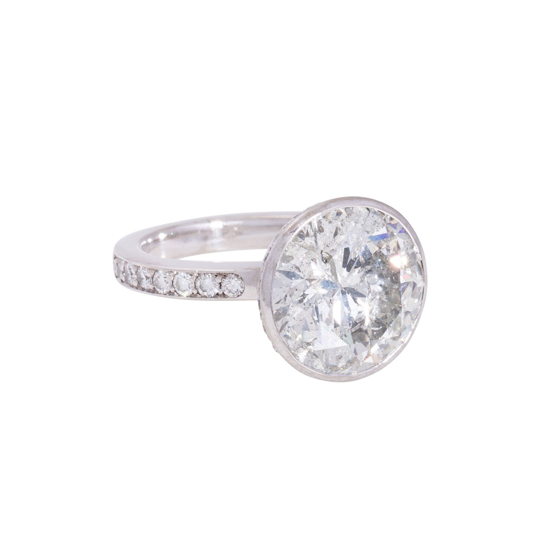 JACOBI Ring mit Brillant von 9,14 ct,