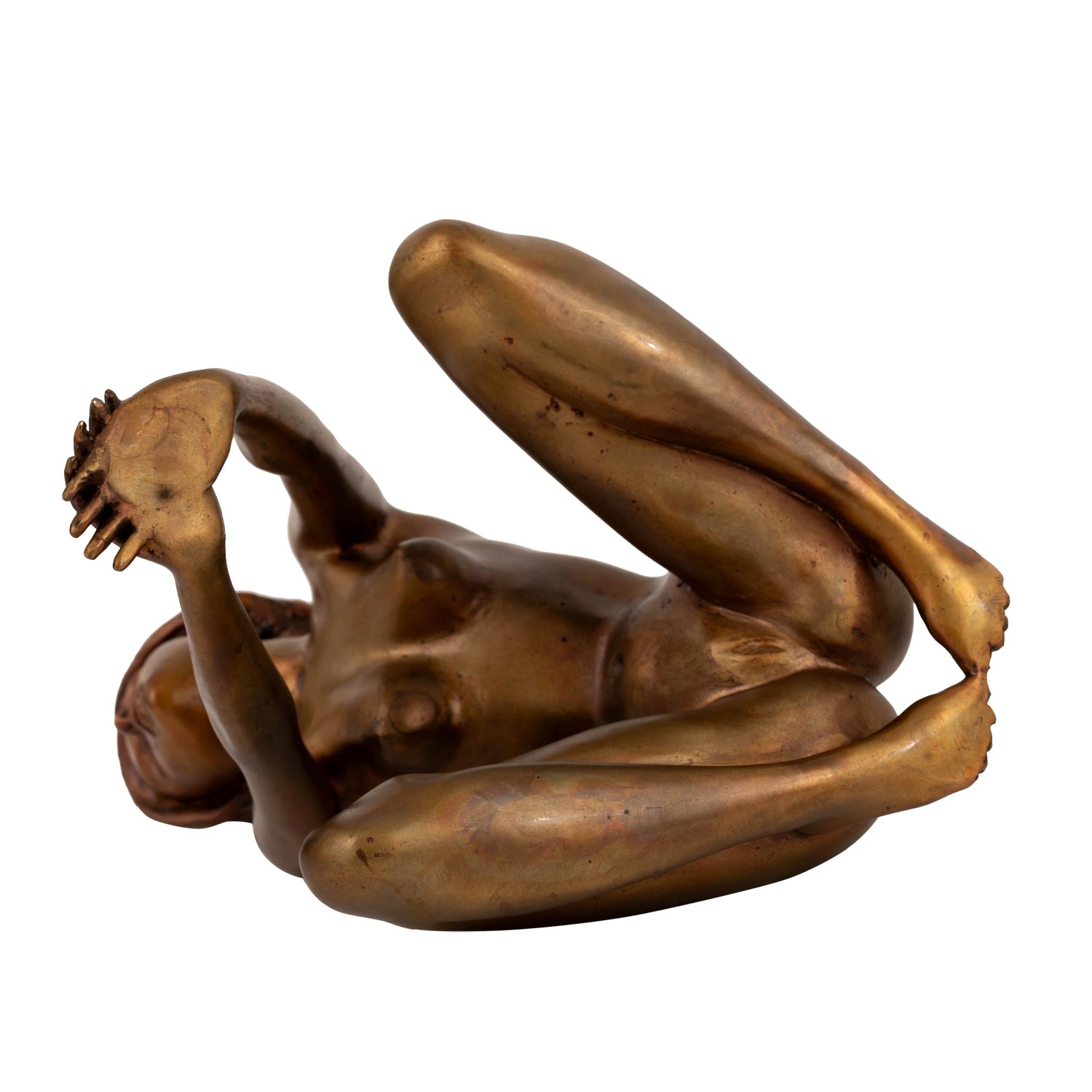 BREKER, ARNO (1900-1991), BRONZEAKT "Mädchen mit Tuch" bzw. "Kniendes Mädchen“, - Image 8 of 9