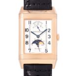 JAEGER-LeCOULTRE limitierte Reverso Night & Day "125 Jahre Wempe", Ref. 270.2.44. Full Set 2003.