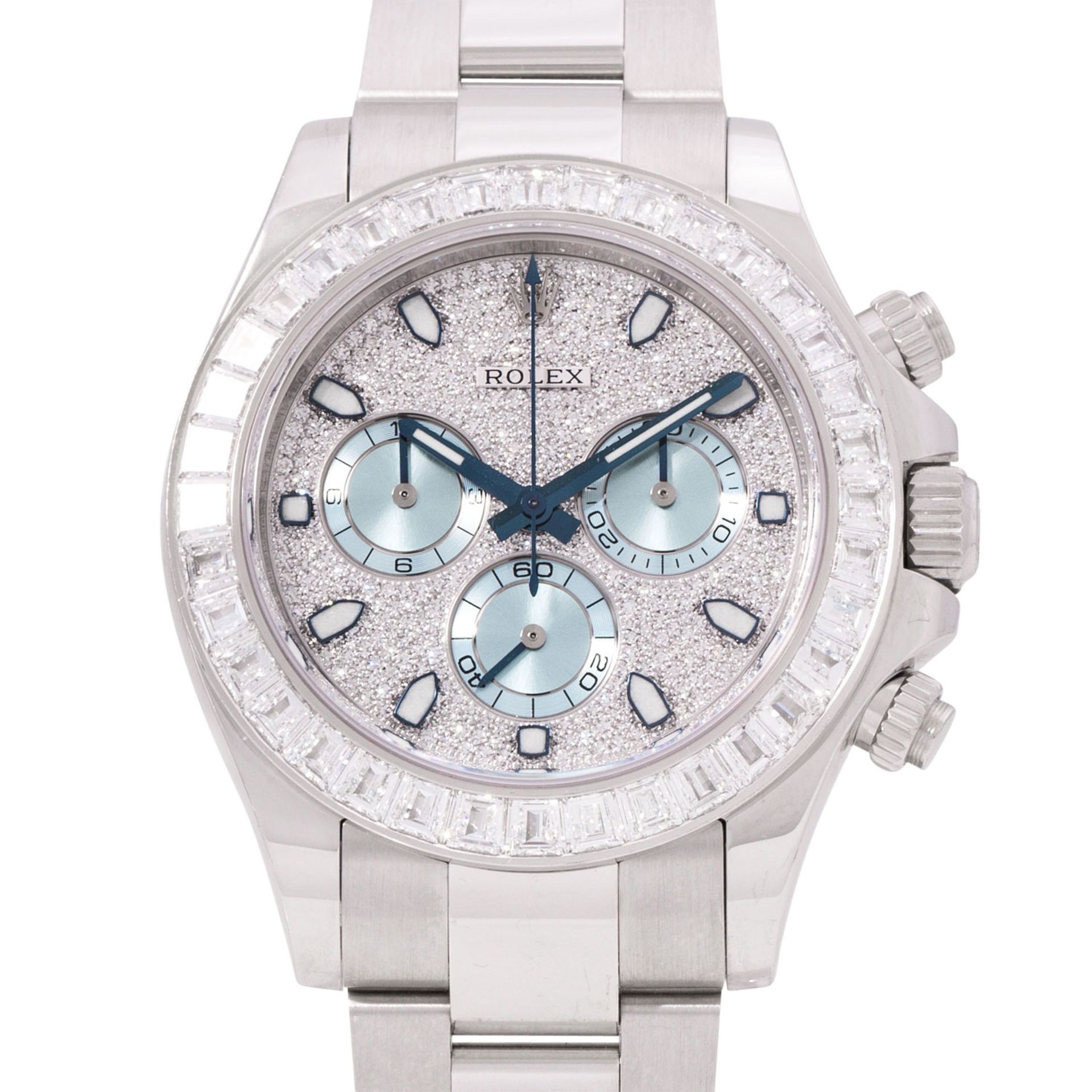 ROLEX Cosmograph Daytona "Platinum Diamond" Herrenuhr, Ref. 116576TBR. LC100 aus 2015.