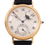 BREGUET Vintage Classique "Mondphase" Herrenuhr, Ref. 3130. Full Set 1985.