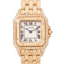 CARTIER Panthere "Factory Diamond" Damenuhr, Ref. 8057915.