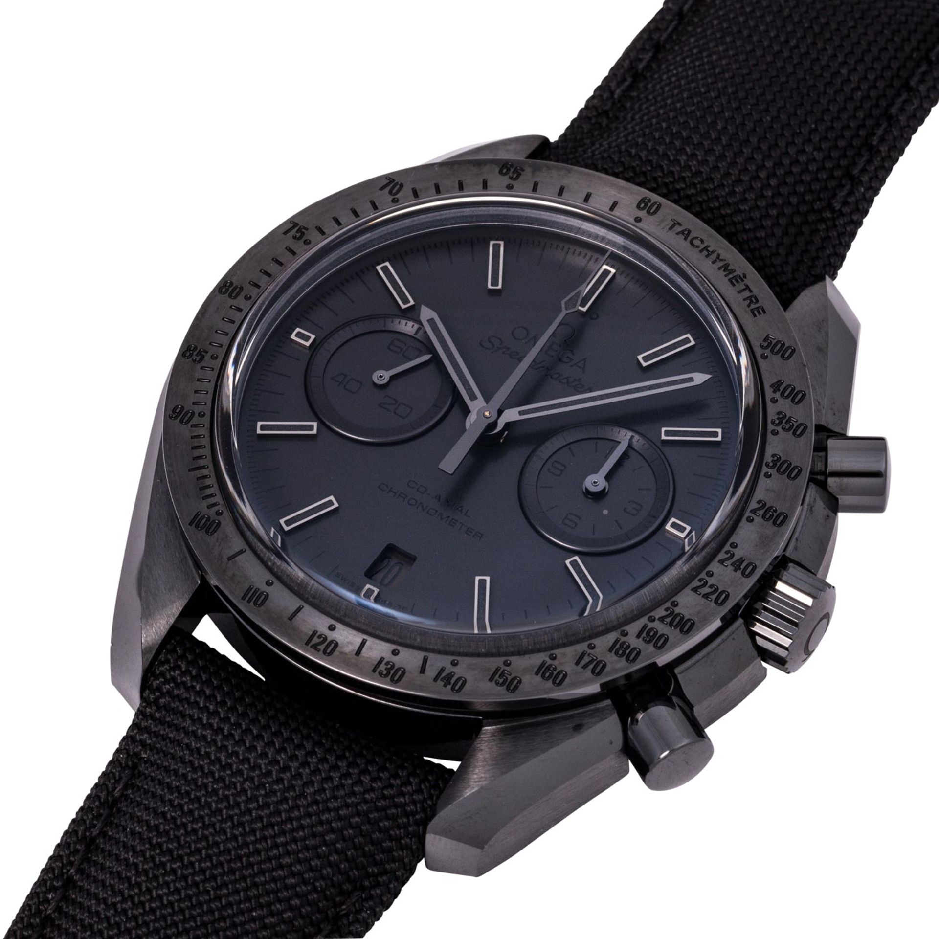 OMEGA Speedmaster "Dark Side of the Moon" Herren Chronograph, Ref. 31192445101005. NEU. - Bild 5 aus 9