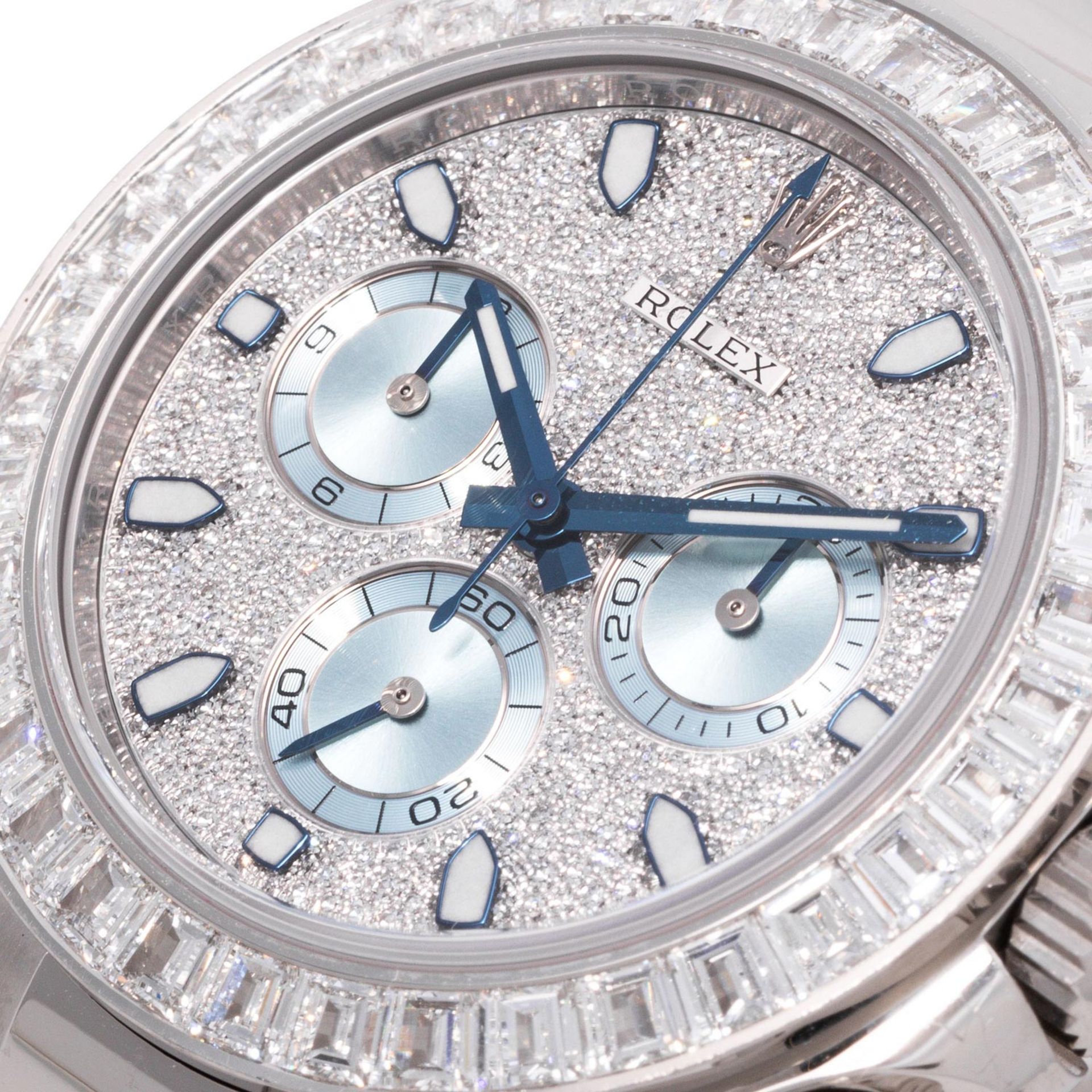 ROLEX Cosmograph Daytona "Platinum Diamond" Herrenuhr, Ref. 116576TBR. LC100 aus 2015. - Bild 8 aus 9