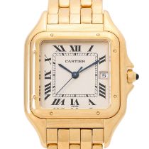 CARTIER Neo-Vintage Panthere LM, Ref 8839. Herren Armbanduhr.