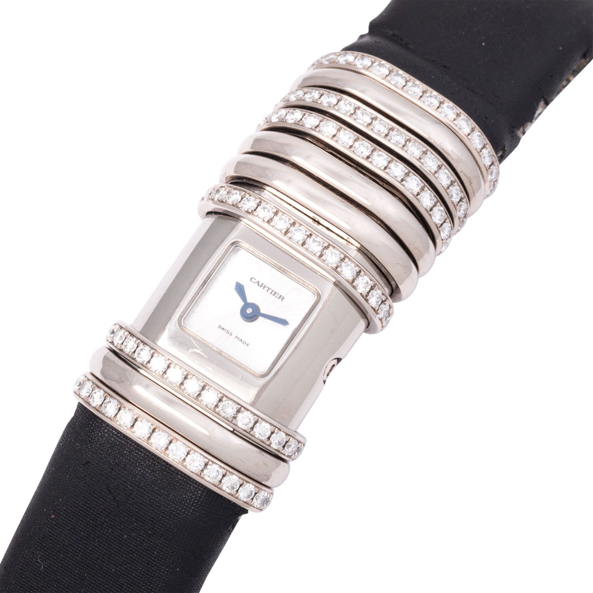 CARTIER Declaration "Diamonds" Damenuhr, Ref. 2611. - Bild 5 aus 8