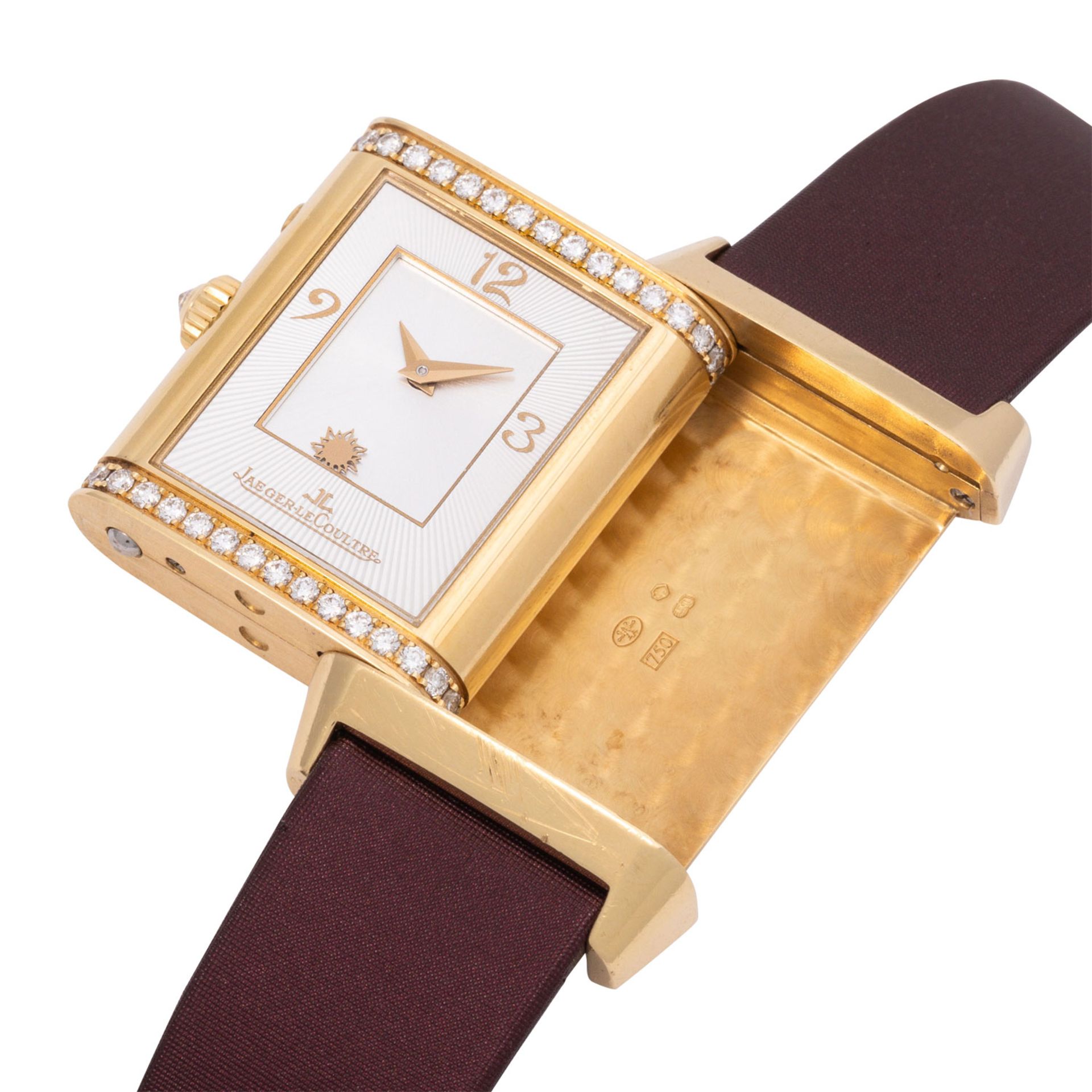 JAEGER-LeCOULTRE Reverso Duetto "Mondphase" Damenuhr, Ref. 26.1.54. - Bild 6 aus 8