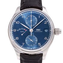 IWC Schaffhausen Portugieser 8 Days "Laureus" Monopusher Chronograph, Ref. IW515301. NEU aus 2020.