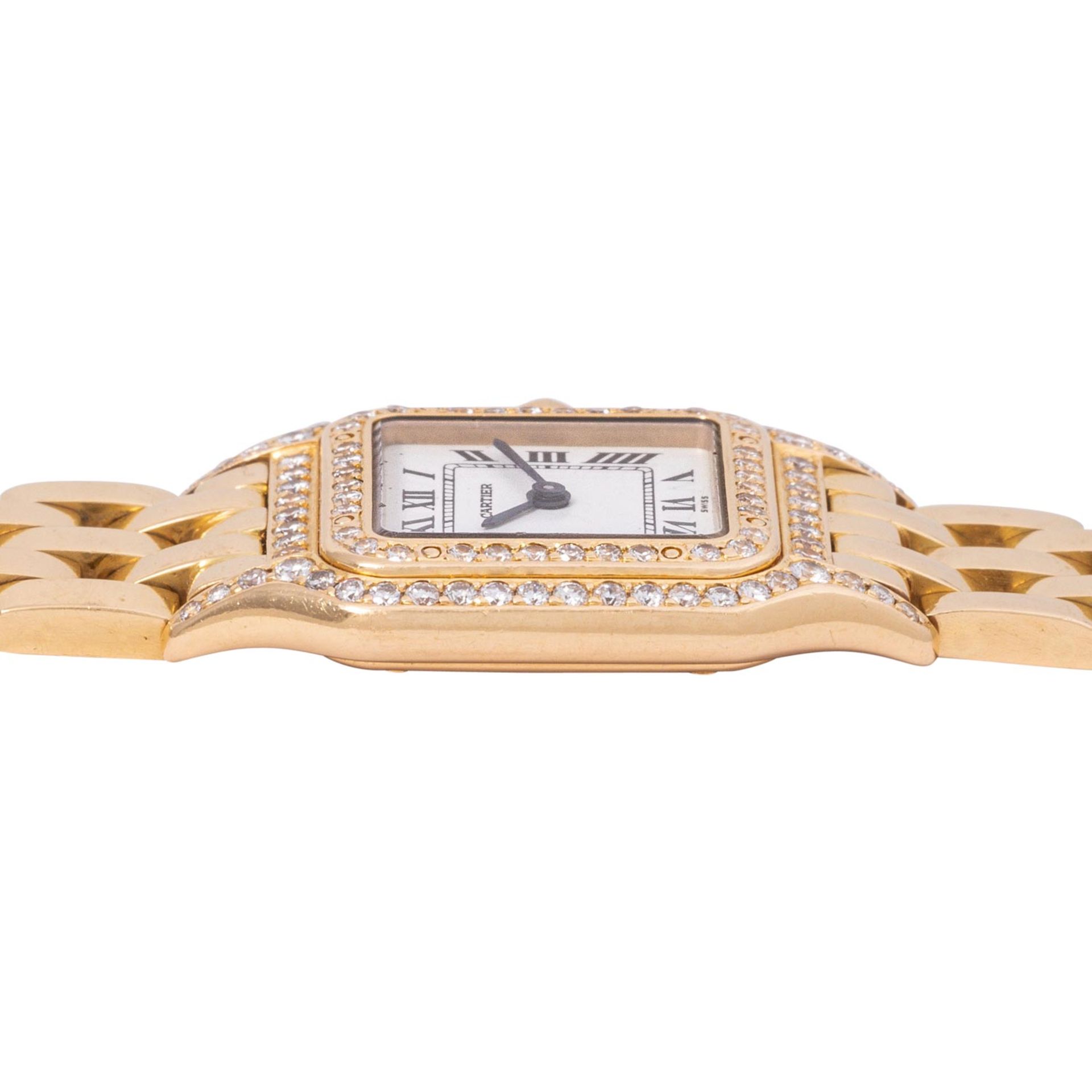 CARTIER Panthere "Diamond" Damenuhr. - Image 4 of 8