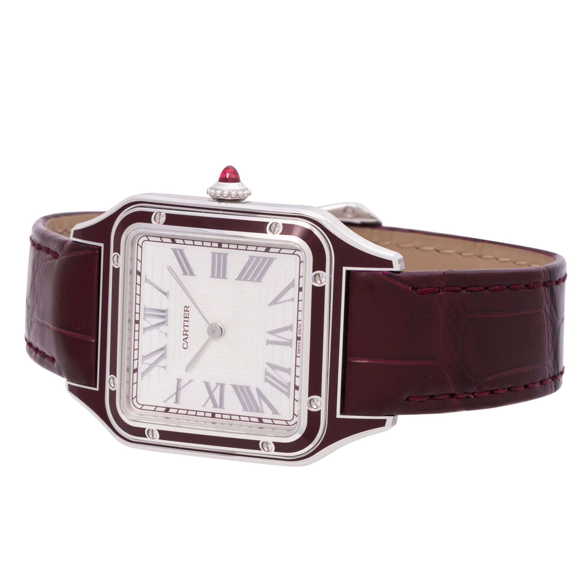 CARTIER Santos Dumont Ref WGSA0053. Armbanduhr. Limitiert auf weltweit 150 - Image 6 of 8