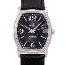 OMEGA De Ville Prestige "Tonneau" Armbanduhr, Ref. 4503.51.00.