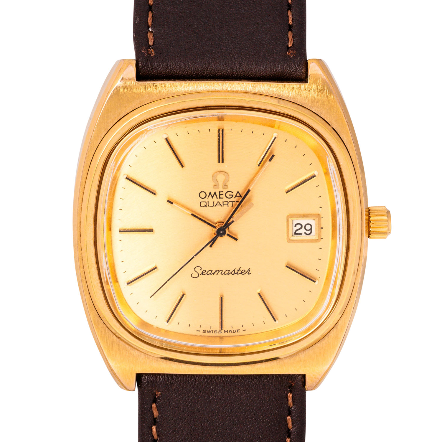 OMEGA Seamaster Ref. 196.0081 Herren Armbanduhr Ca. 1980er.