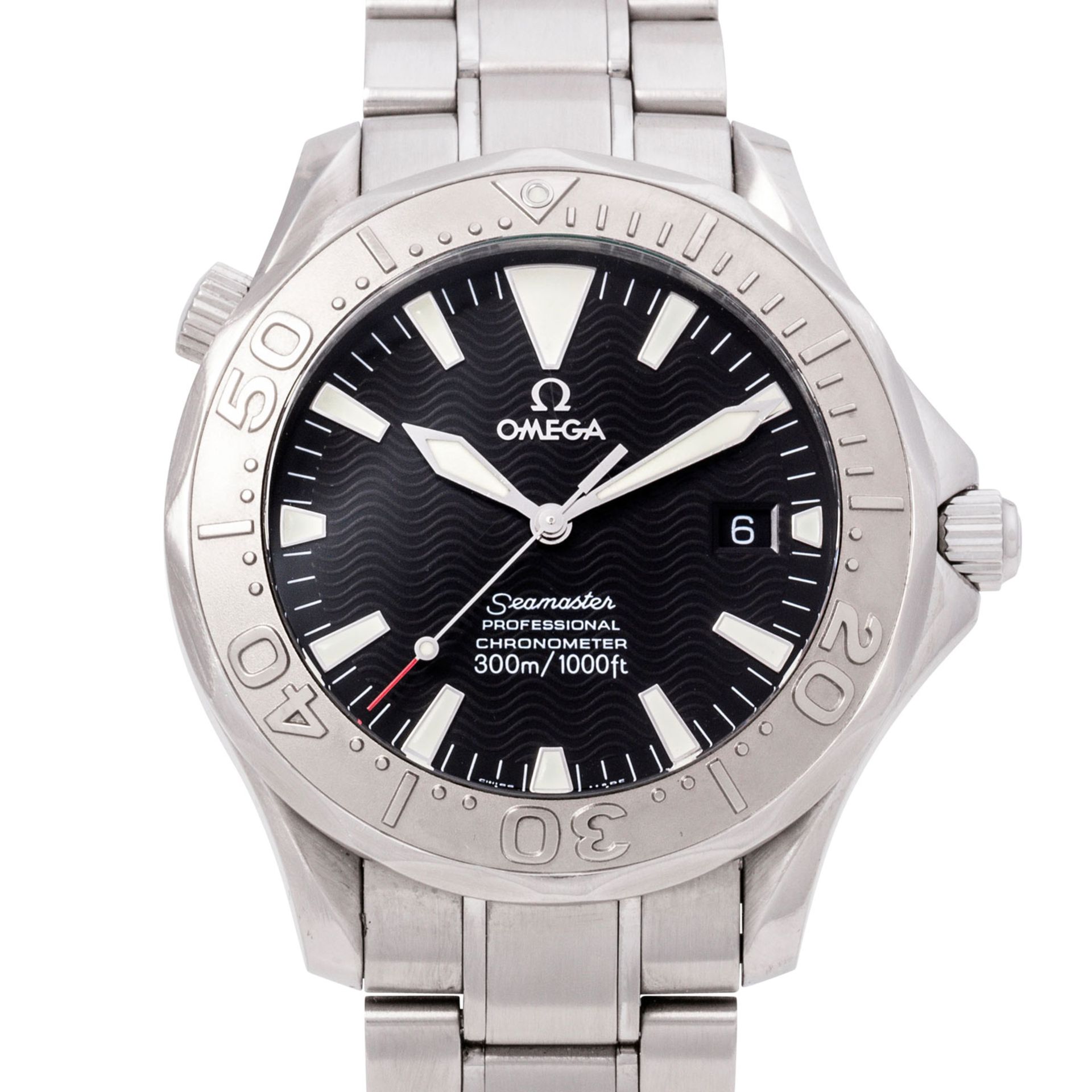 OMEGA Seamaster 300 M Diver "Schwerty" Herrenuhr, Ref. 2230.50.00. Aus 2003.